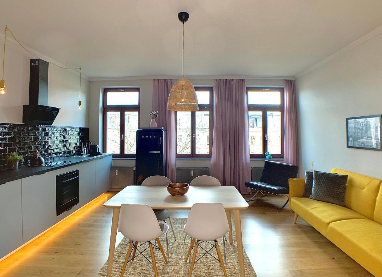 Cosy And Modern In Vibrant West Leipzig Apartman Kültér fotó